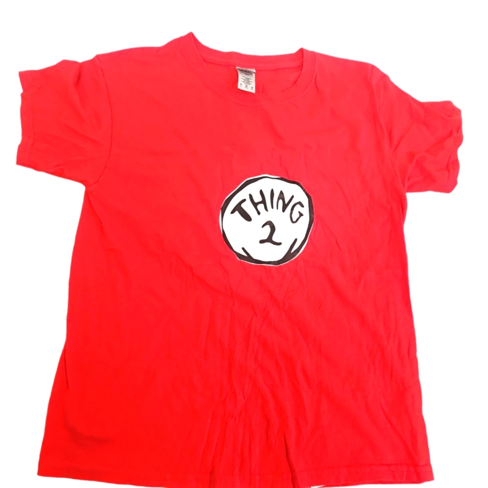 Universal Studios - The Cat in the Hat - Thing 2 Tee Large youth